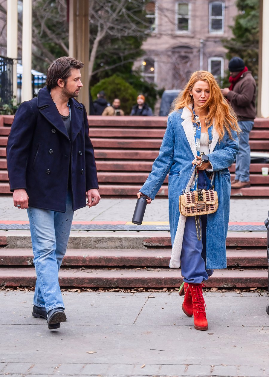 ‘It Ends With Us’ Set Photos- See Blake Lively, Brandon Sklenar and More Movie Stars Filming