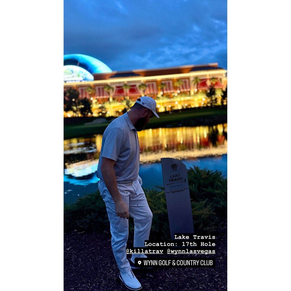 Jasmin Medar Instagram Travis Kelce Golfs in Vegas Amid Speculation He Will Travel for Eras Tour