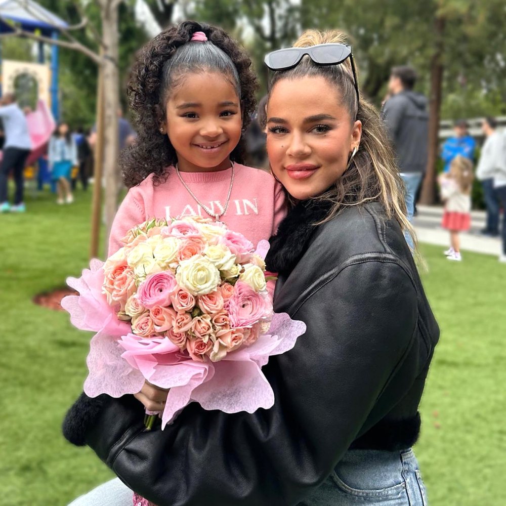 Khloe Kardashian Includes Daughter True in Her Workout While She’s on School Break