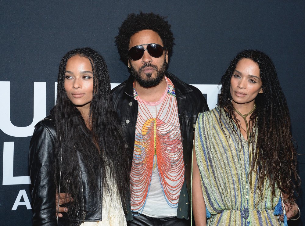 Lenny Kravitz Explains How He and Lisa Bonet Co Parented Daughter Zoe After Divorce Without Lawyers