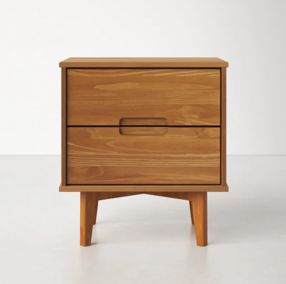 AllModern Mags Solid Wood Nightstand
