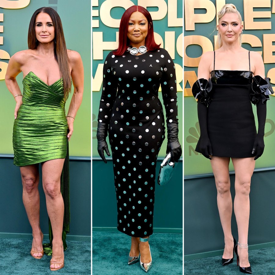 The Best Dressed of the RHOBH Cast at the Peoples Choice Awards Kyle Richards Erika Jayne and More