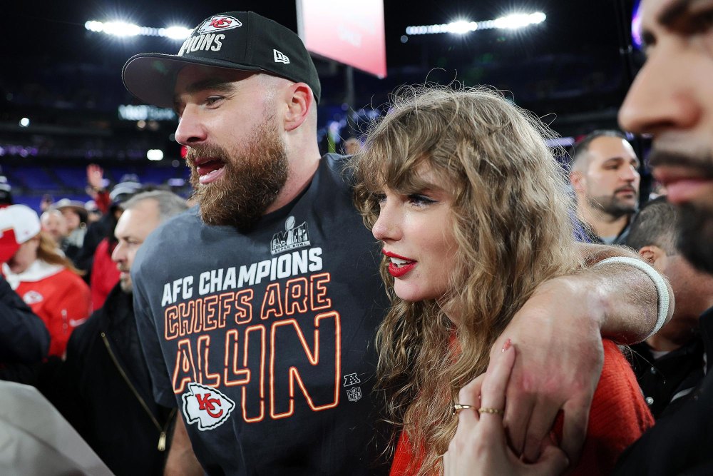 Travis Kelce Addresses Speculation That He Will Pop the Question to Taylor Swift at Super Bowl LVIII 775
