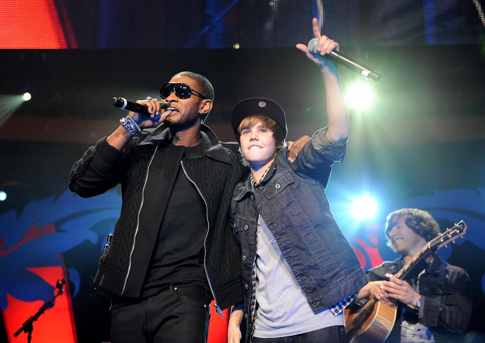 Usher Got Into a Bidding War With Justin Timberlake Over a Then Unknown Justin Bieber