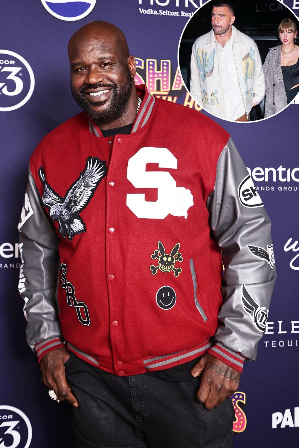 Shaquille ONeal Doesn’t Have Advice for Taylor Swift and Travis Kelce But Hopes for a Wedding
