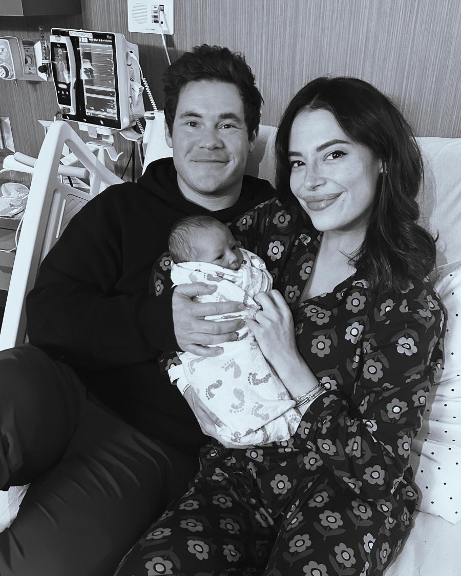 Celebrity Babies of 2024 Chloe Bridges and Adam Devine