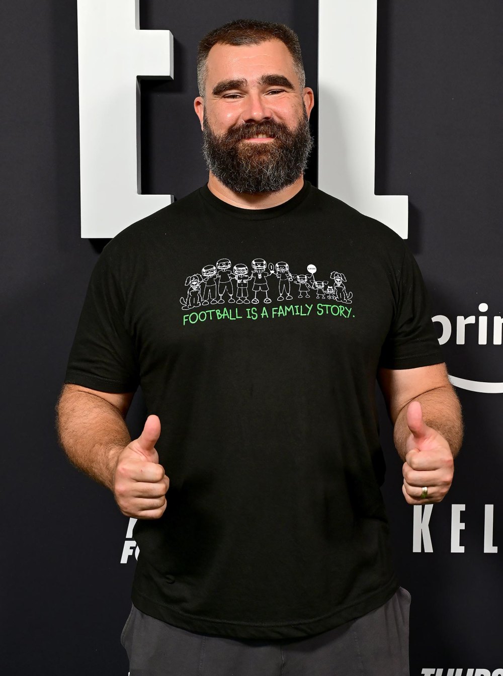 Jason Kelce Jumps Through a Flaming Table to Fulfill a Buffalo Bills Bet: 'It Was Exhilarating'