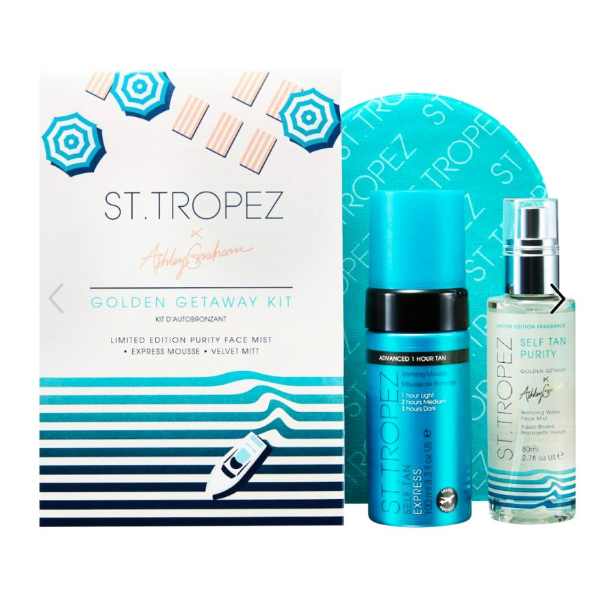 Get a Sun-Kissed Tan Like Supermodel Ashley Graham Thanks to St. Tropez's Golden Getaway Kit