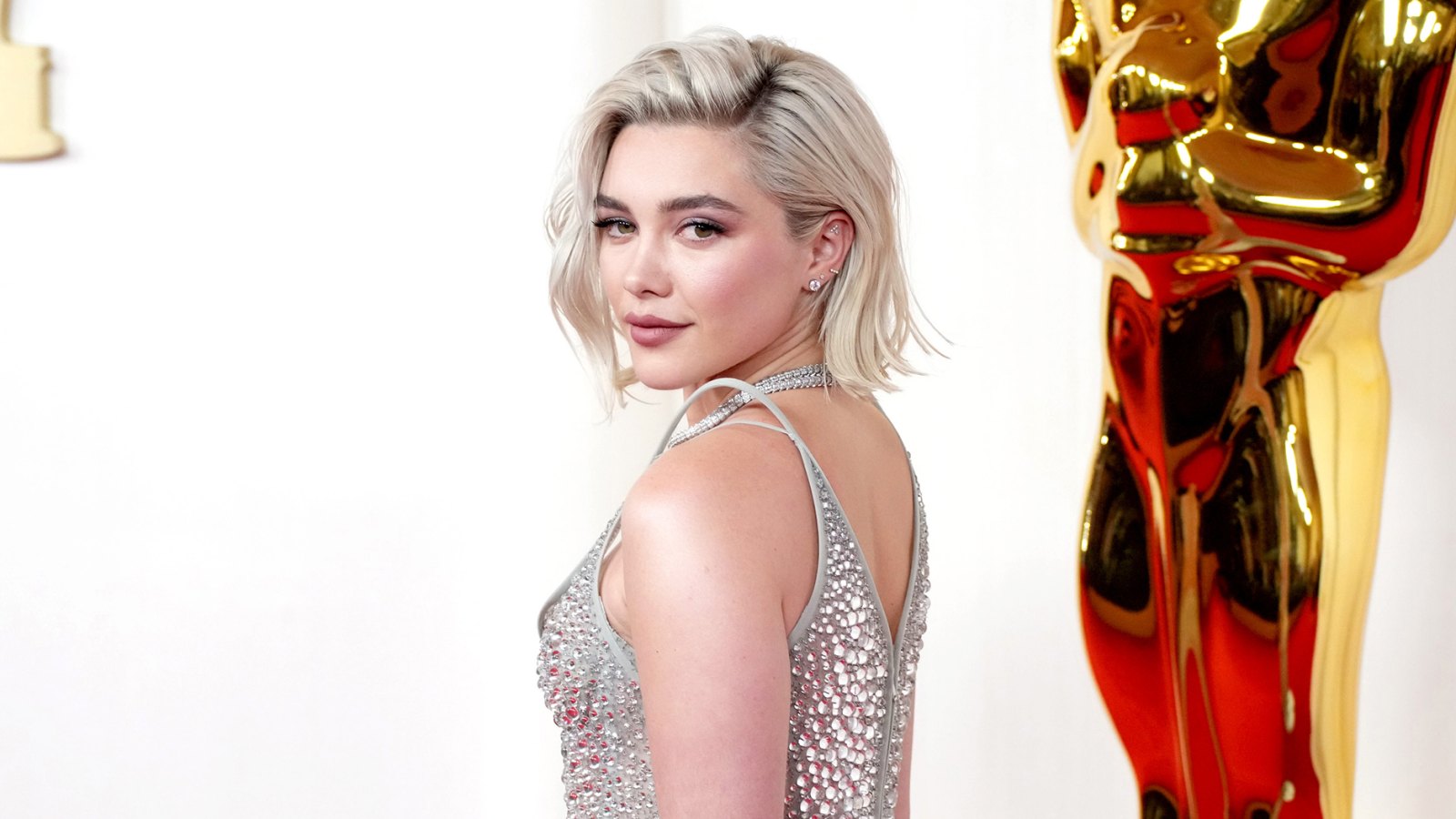 Florence Pugh at the Academy Awards on March 10, 2024.