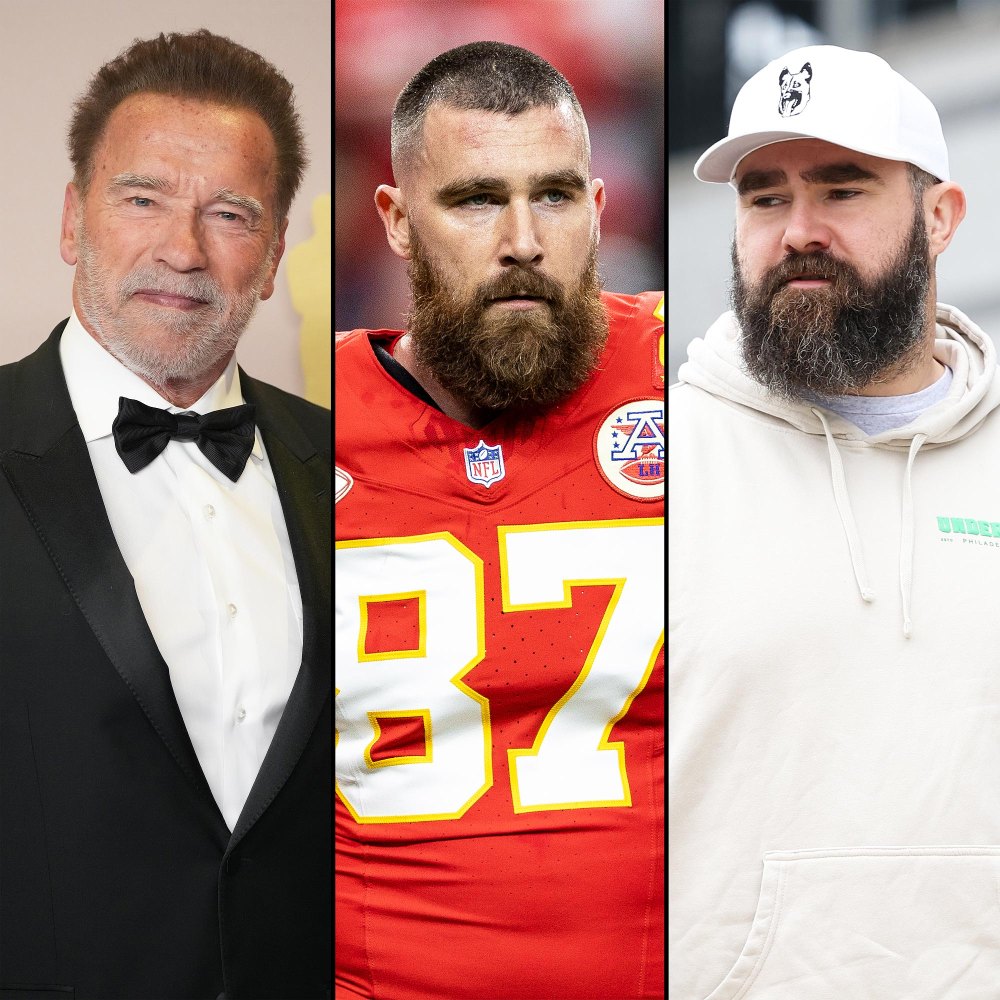 Arnold Schwarzenegger Teases Travis and Jason Kelce About Expanding Their Careers Into Hollywood