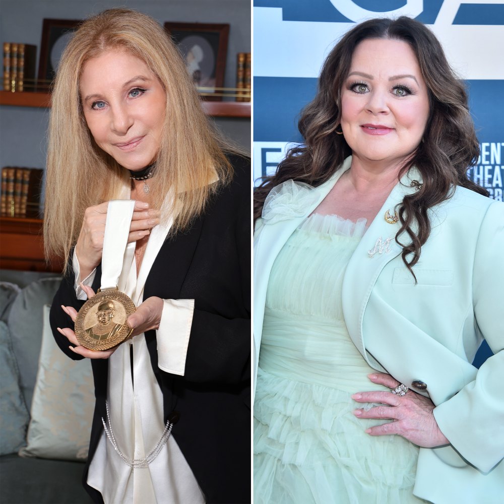 Barbra Streisand Asks Melissa McCarthy If She on Ozempic