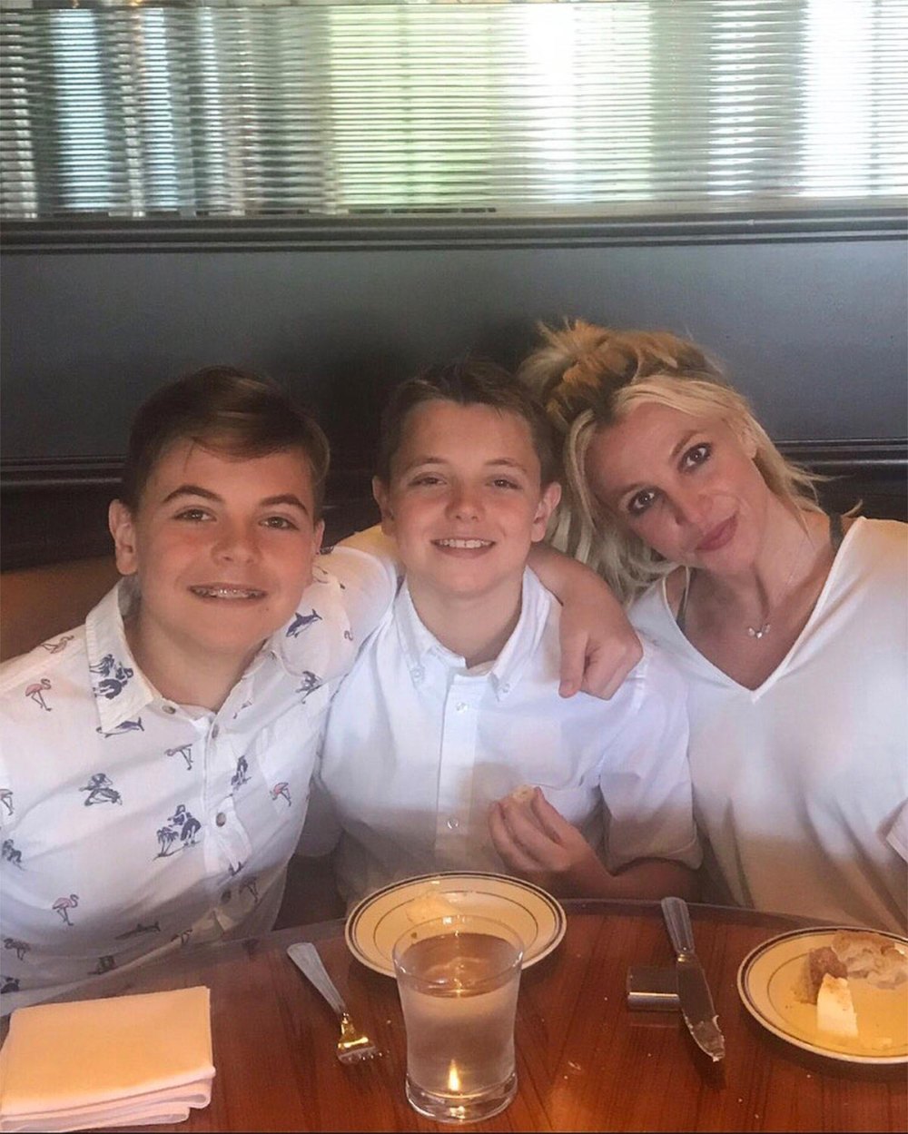 La relación de Britney Spears con sus hijos Sean Preston y Jayden ha mejorado desde Hawaii Move 430