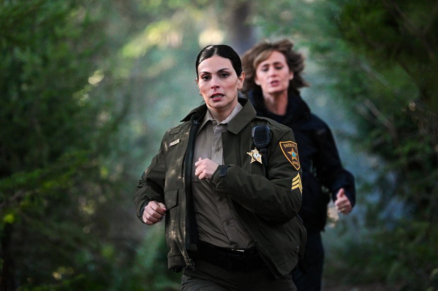 Fire Country Family Guide A Breakdown to Everyone Who Is Related on the Show 742 Morena Baccarin as Sheriff Mickey Fox and Diane Farr as Sharon Leone