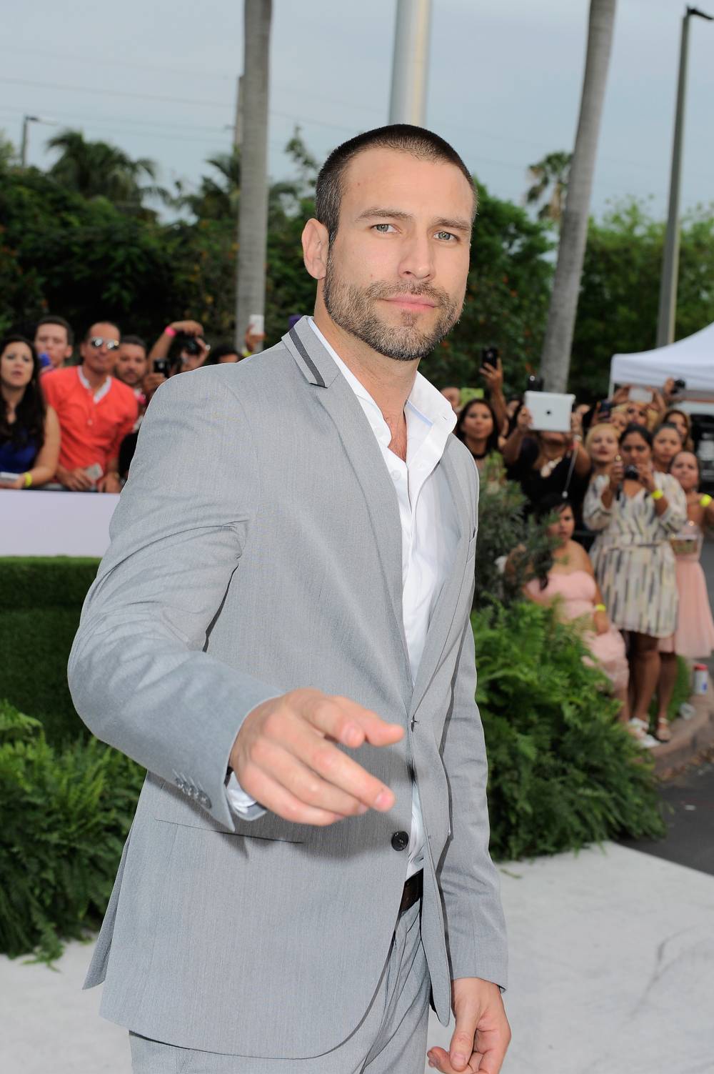 Rafael Amaya en los premios de Latin Billboard en 2015