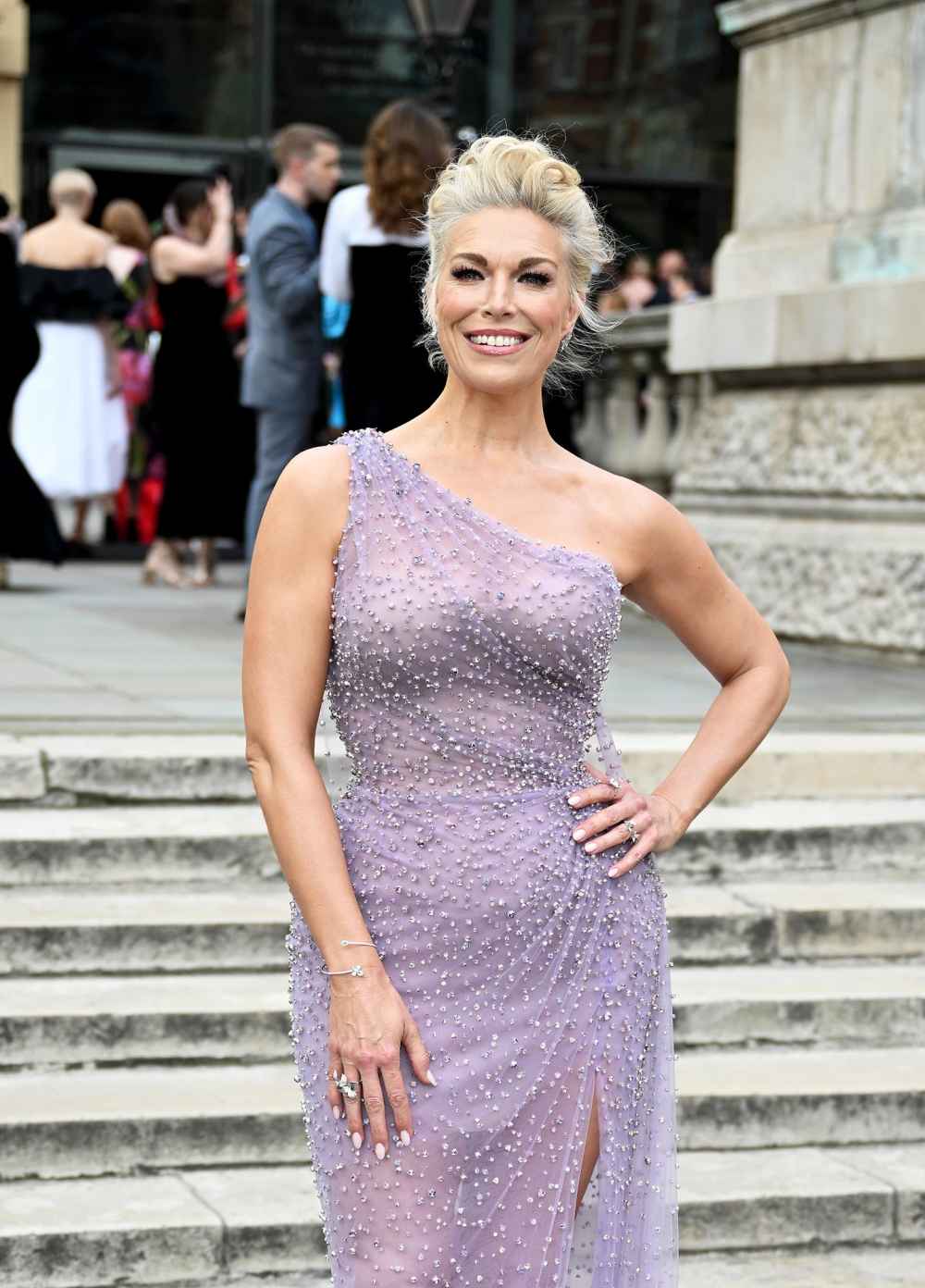 Hannah Waddingham Stands Up to Red Carpet Photographer Who Asks Her to Show Leg