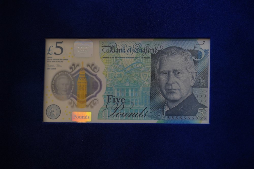 King Charles III Reacts to Seeing His Face on British Money