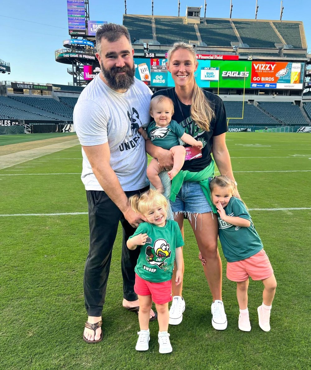 Kylie Kelce Jokes Husband Jason Kelce Needs to 'Get out of the House' After NFL Retirement