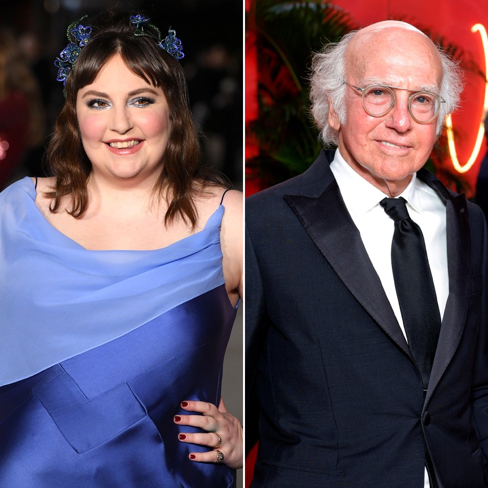 Lena Dunham Discovers She's Related to Larry David: 'This Is the Hottest Information'
