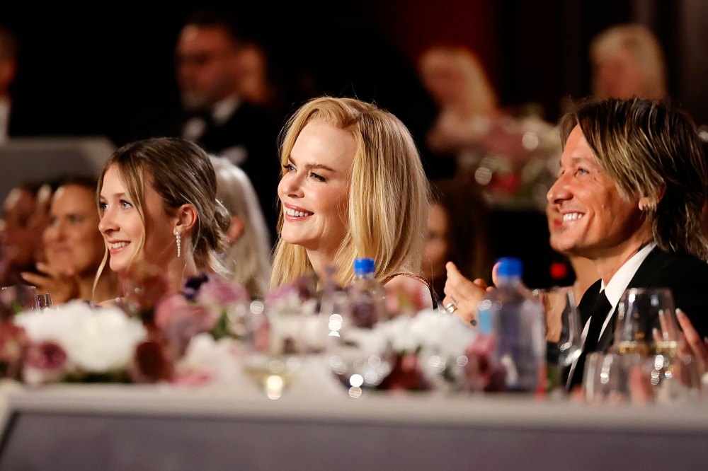 Nicole Kidman and Keith Urban’s Daughters Pose With Their Parents at AFI Life Achievement Award Gala