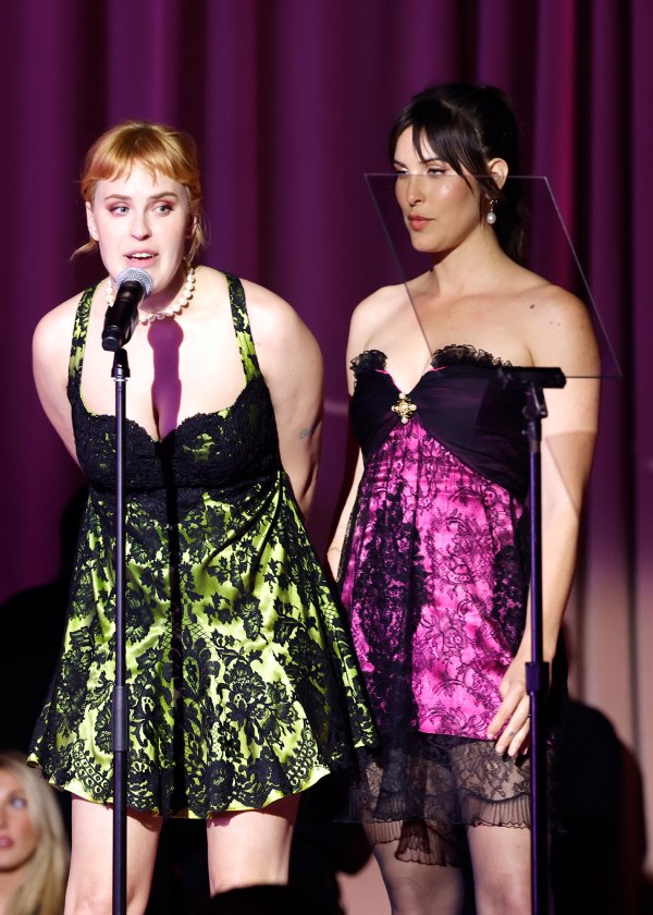 Scout and Tallulah Willis Match in Slip Dresses at Fashion Trust Awards ...