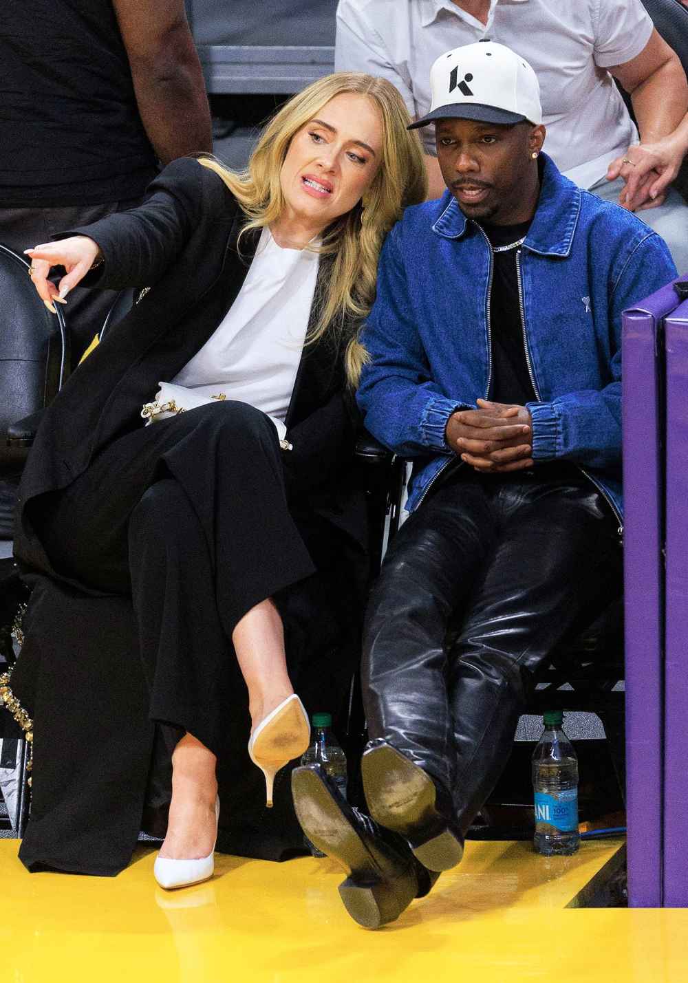 Adele and Boyfriend Rich Paul Enjoy Courtside Date Night at Los Angeles Lakers Game