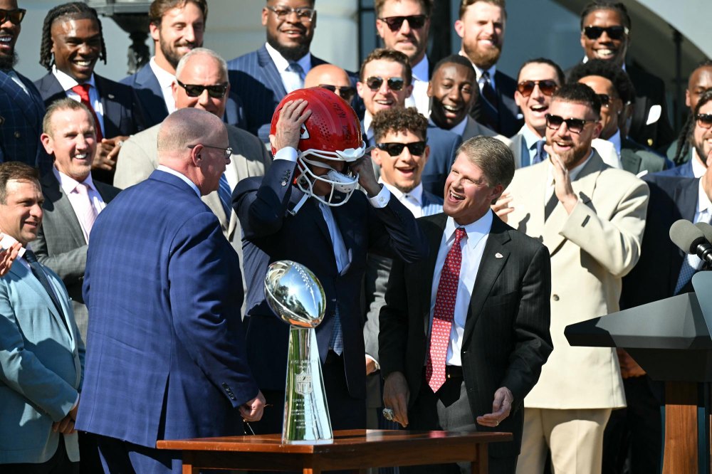 Kansas City Chiefs Chiefs Celebrate Their Super Bowl Win at the White House