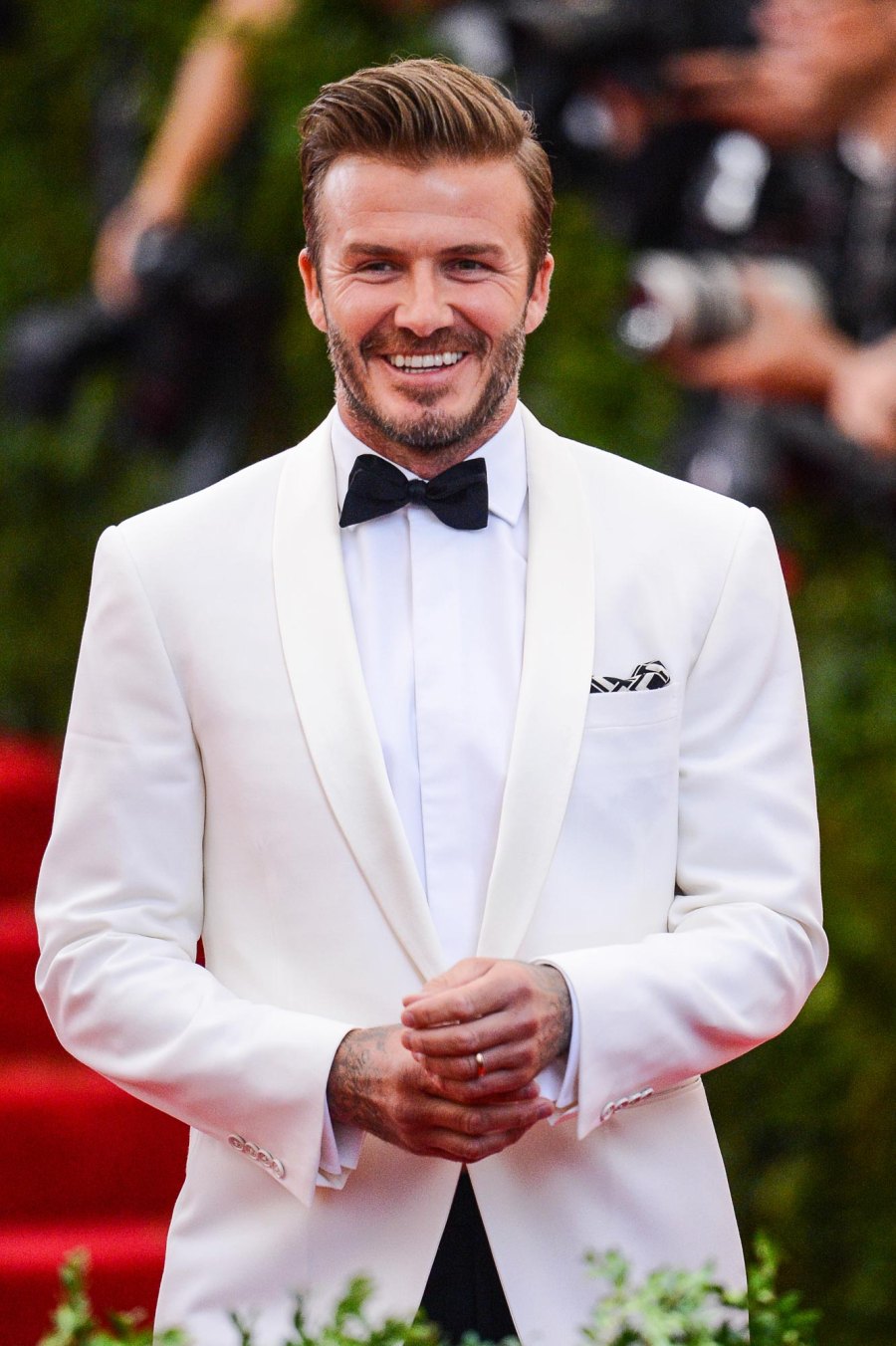 From the Field to the Steps Iconic Athlete Appearances at the Met Gala Over the Years 802 David Beckham