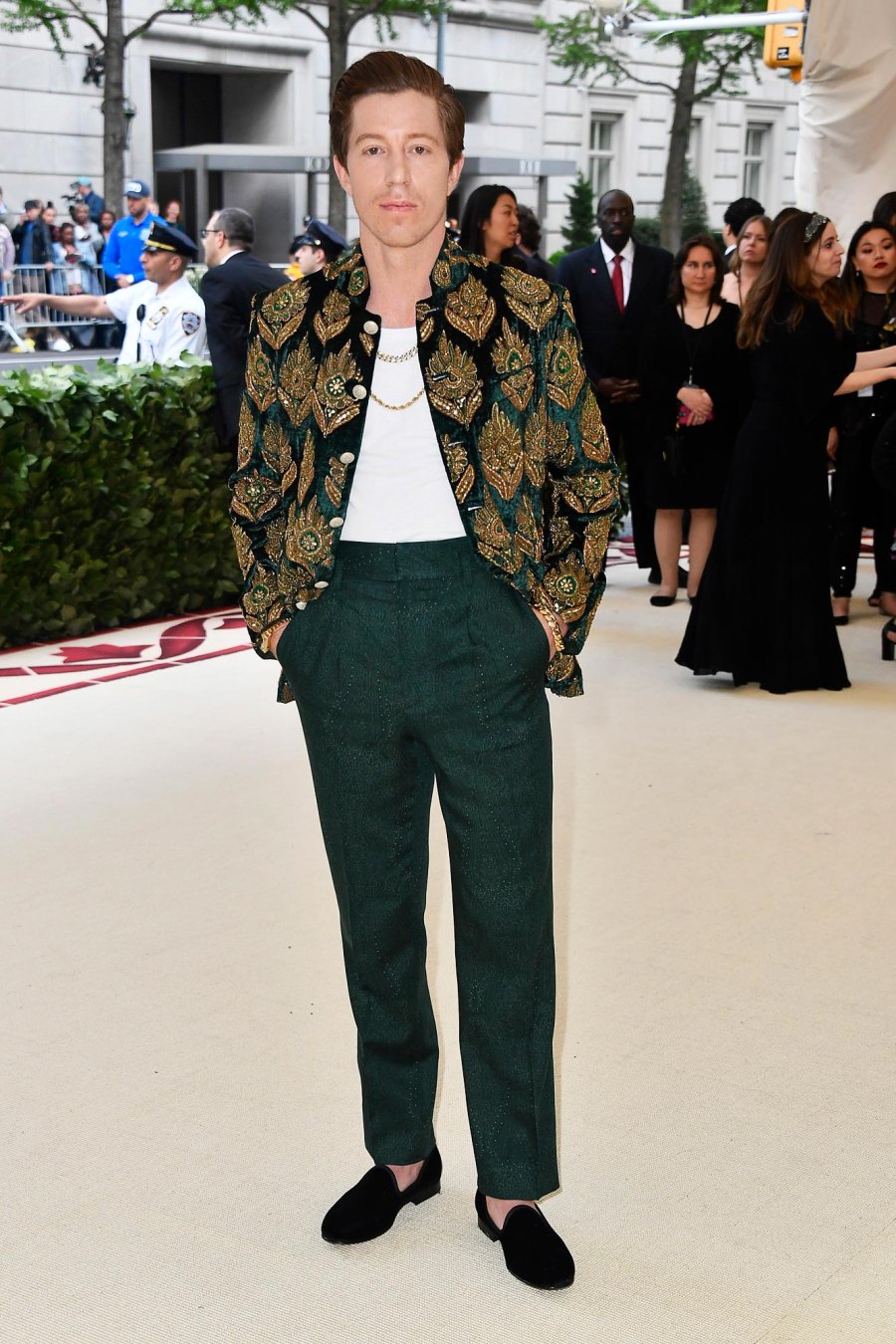 From the Field to the Steps Iconic Athlete Appearances at the Met Gala Over the Years 805 Shaun White
