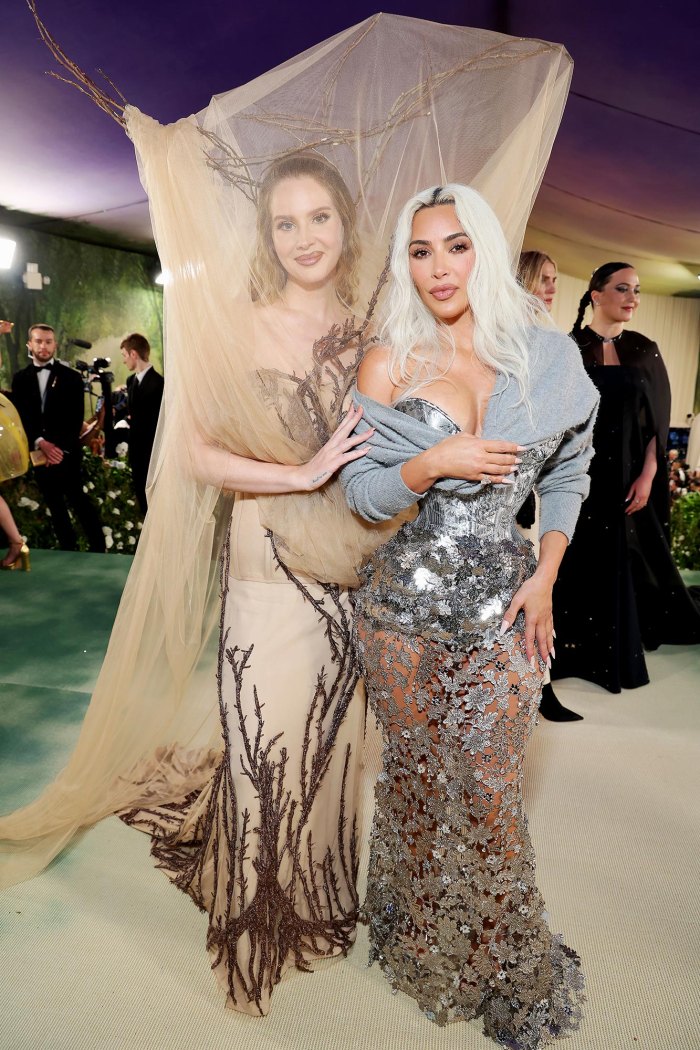 Kim Kardashian and Lana Del Rey Pose Together at 2024 Met Gala Us Weekly