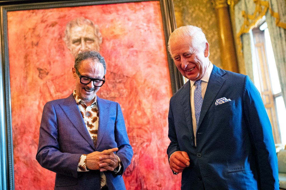 King Charles III Reveals His 1st Painted Portrait