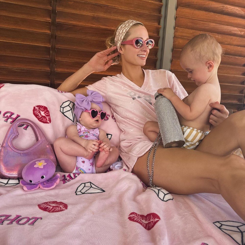 Paris Hilton Responds After Sparking Concern Over Son Phoenix’s Backwards Life Jacket: ‘Oops!’