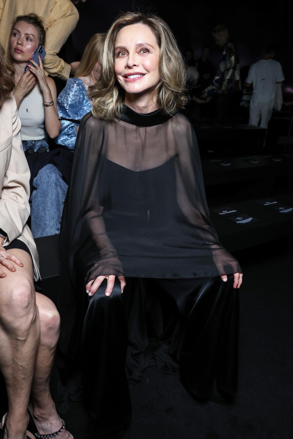 Calista Flockhart at Ashi Studio Haute Couture Show