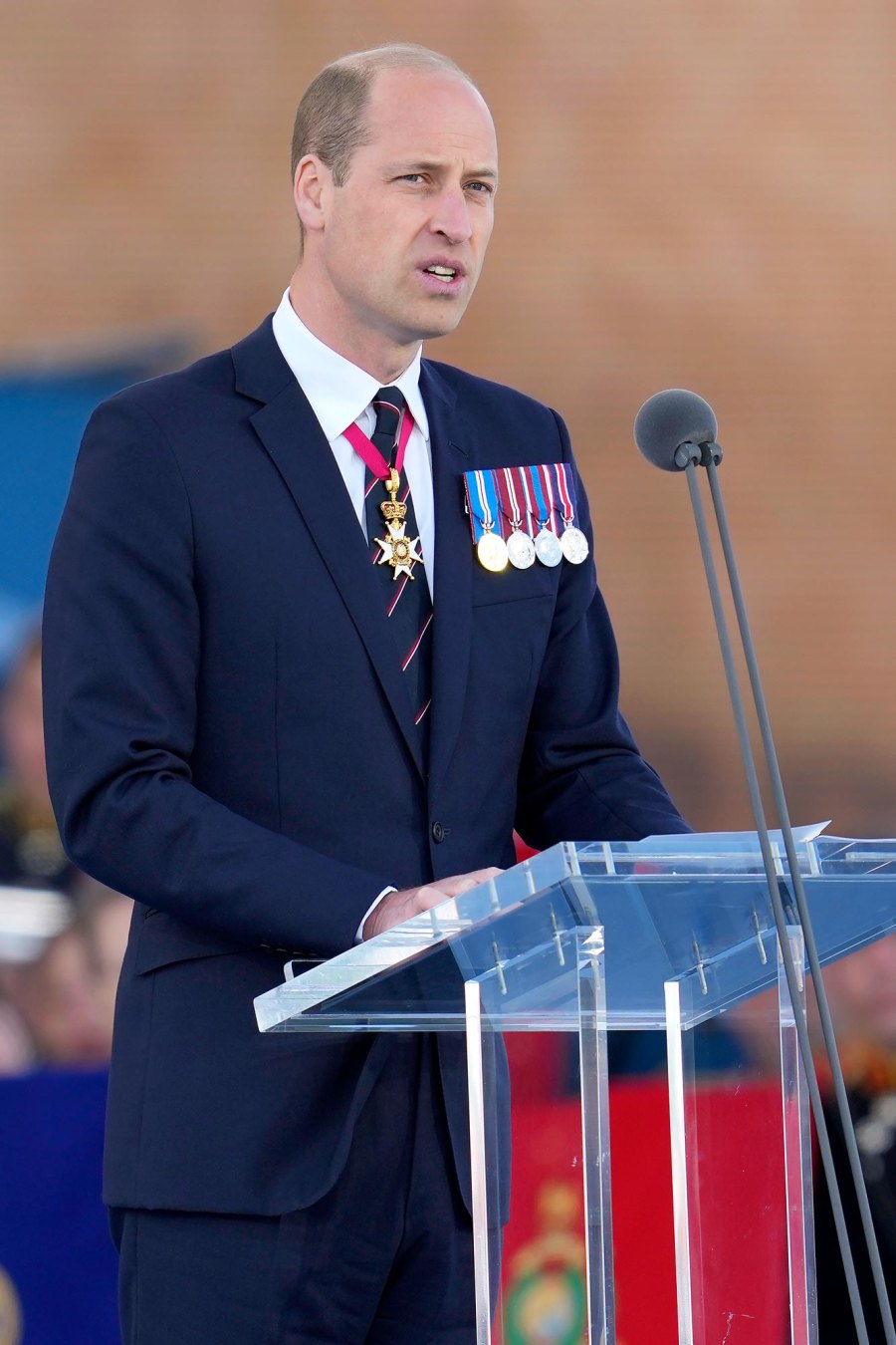 A Solo Endeavor King Charles and Prince William take the stage at D-Day Celebration