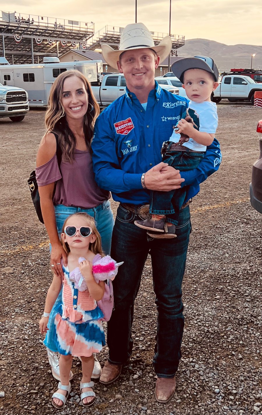 Rodeo Star Spencer Wright, Wife Kallie's Family Album With 3 Kids