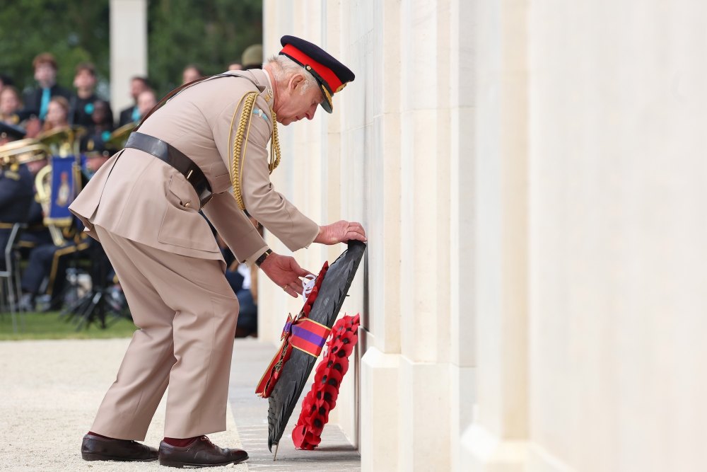 King Charles III And Queen Camilla Attend The UK D-Day80 National Commemorative Event In Normandy