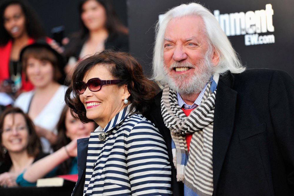 Donald Sutherland and Wife Francine Racette Relationship Timeline