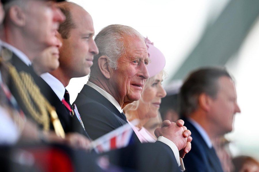 Feature King Charles and Prince William take the stage at D-Day Celebration