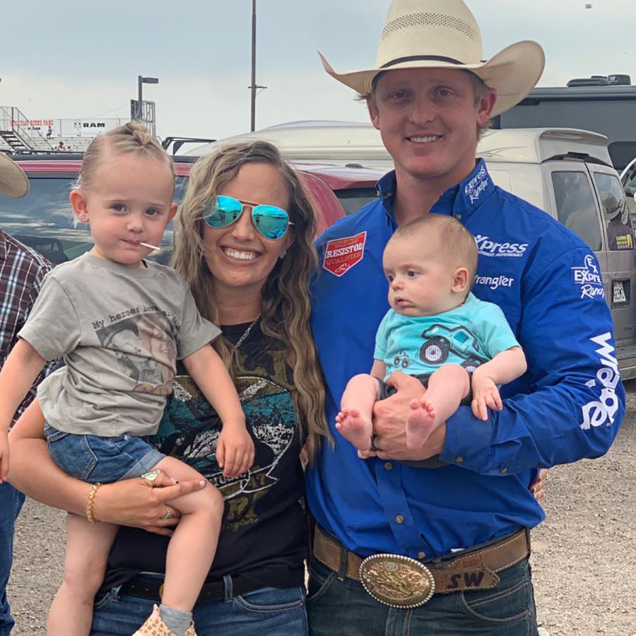 Rodeo Star Spencer Wright, Wife Kallie's Family Album With 3 Kids