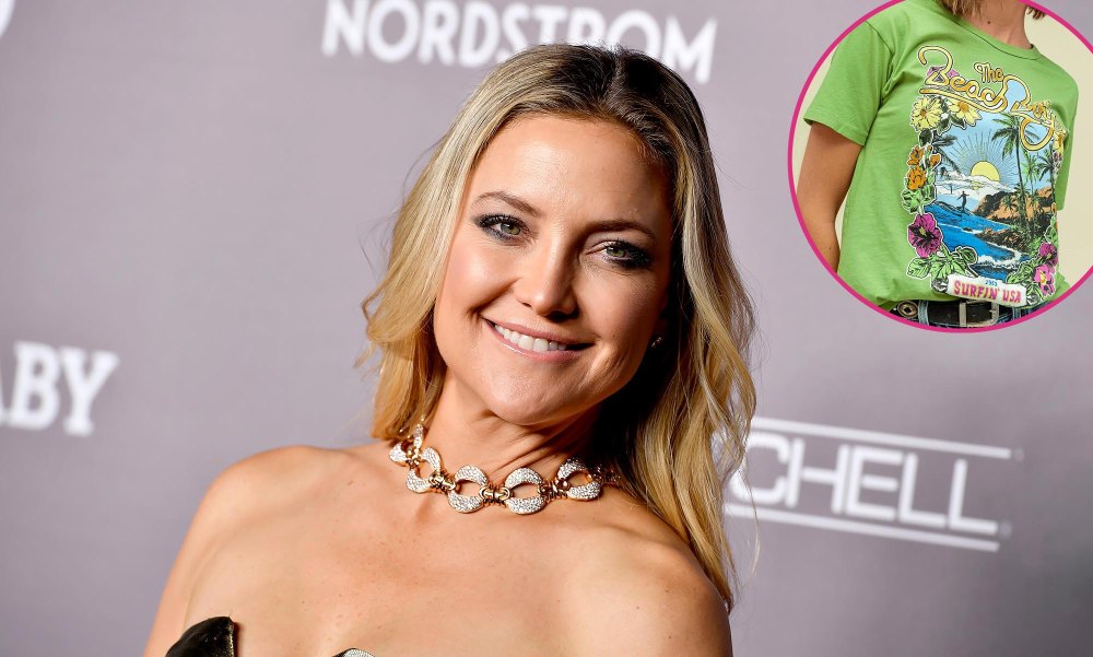 Kate Hudson Embodies ‘Good Vibrations’ in Daydreamers’ Beach Boys Concert T-Shirt