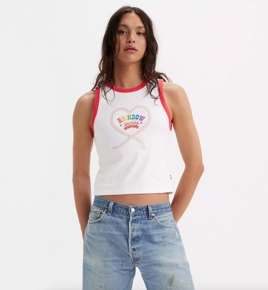 Levi's 2024 Pride Month Apparel Collection Is Sliving Like LGBTQ+ Ally Paris Hilton