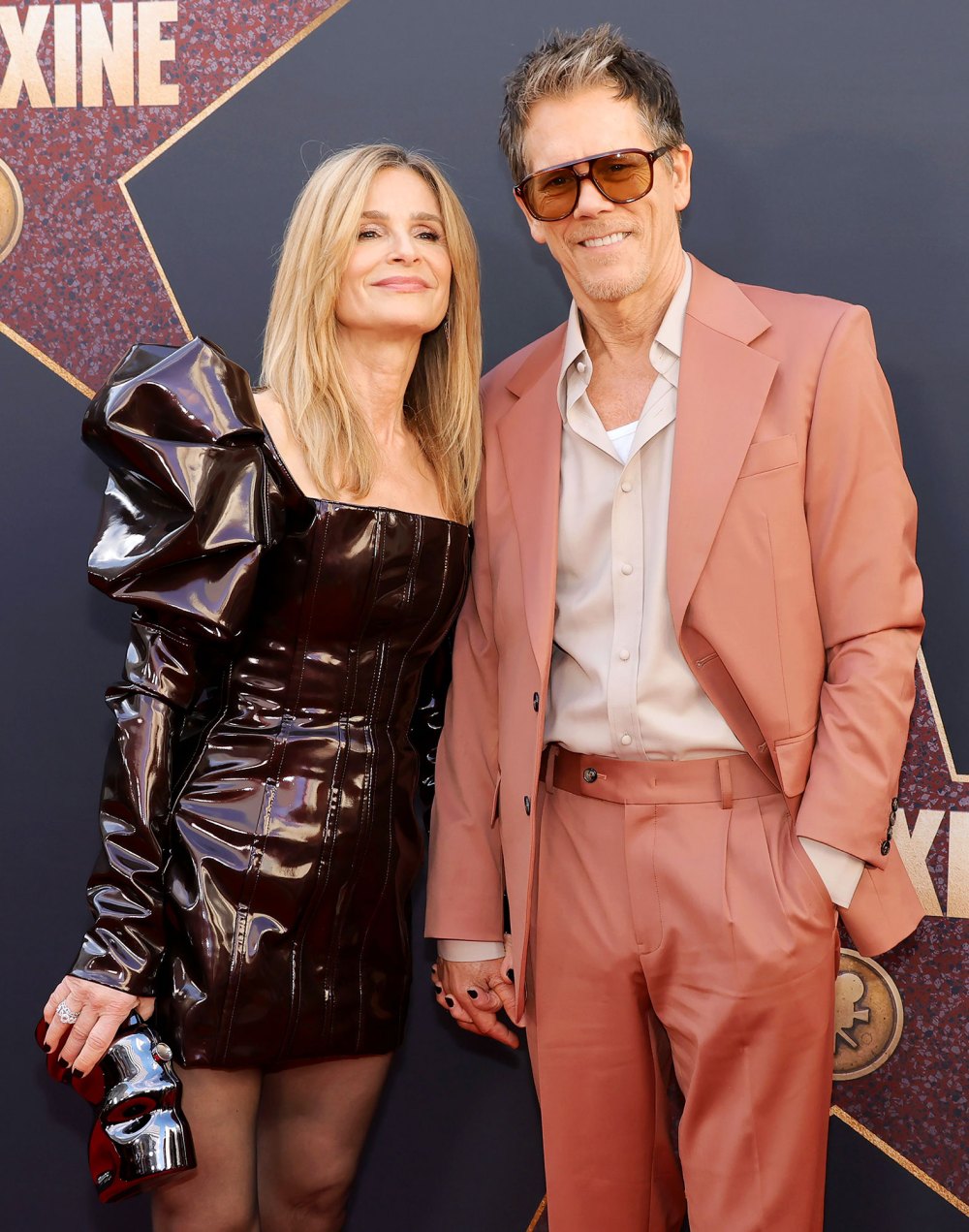 Protestors From MaXXXine Crash the LA Premiere Red Carpet Kyra Sedgwick and Kevin Bacon