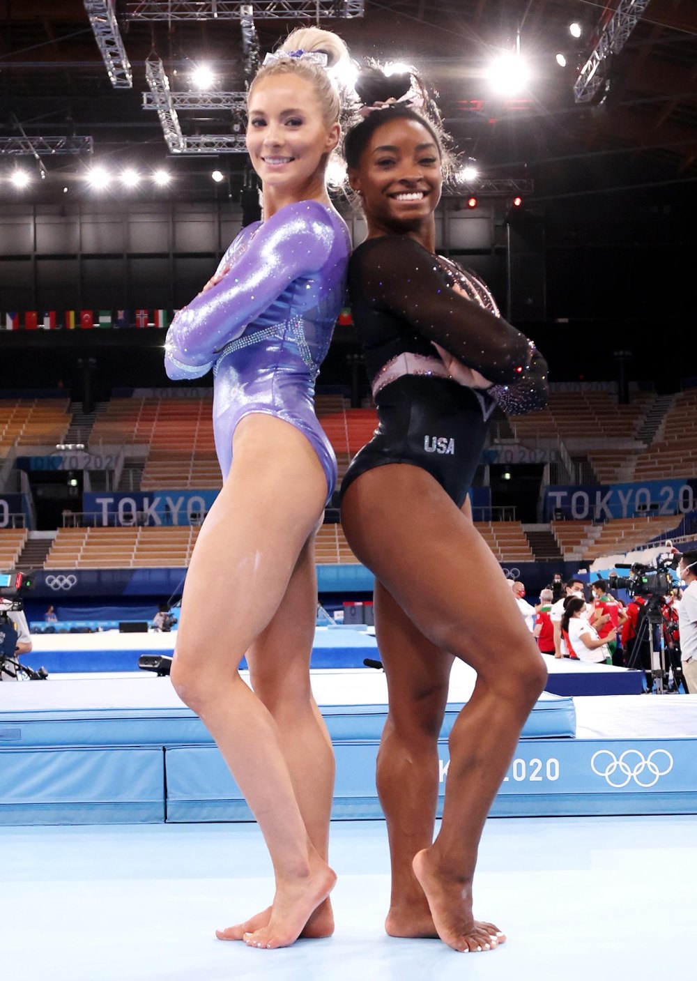 Gymnasts Simone Biles and MyKayla Skinners History Explained