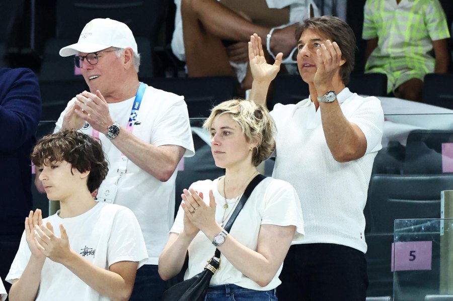 Every Celebrity Spotted at the 2024 Paris Olympics Tom Cruise and Greta Gerwig