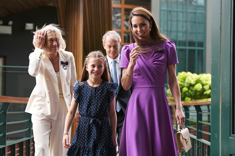 Best pics of Kate and Charlotte at Wimbledon