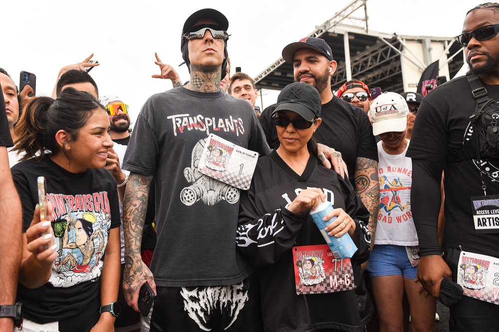 Kourtney Kardashian and Husband Travis Barker Pack on PDA at His ‘Run Travis Run’ 5K