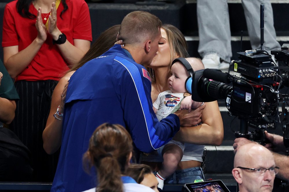 Olympic Swimmer Caeleb Dressel Says Son August Seeing Him Win Gold Was Everything