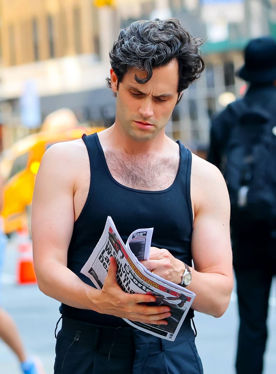 Penn Badgley They Flip Through The Newspaper Just Like Us