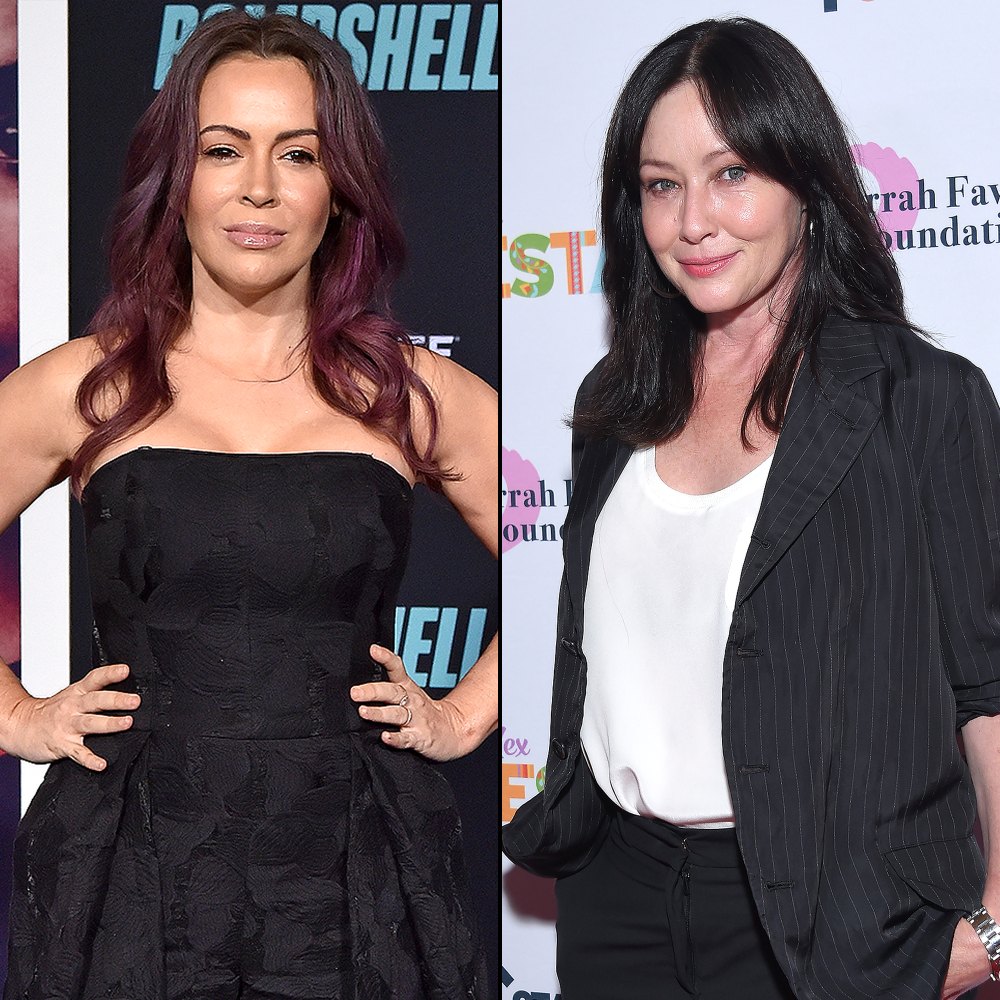 Prep Alyssa Milano Reacts to Shannen