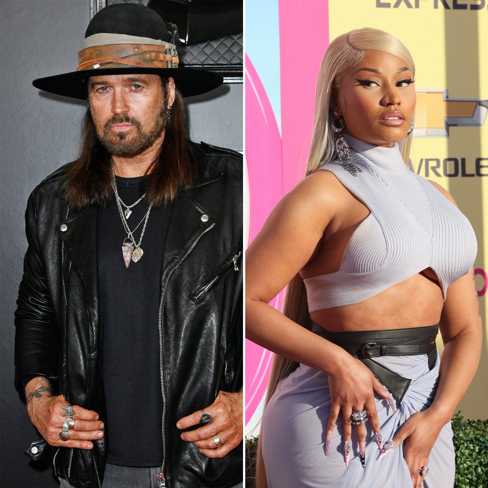 Grabación de Billy Ray Cyrus fue resultado de una pelea por un concierto de Nicki Minaj