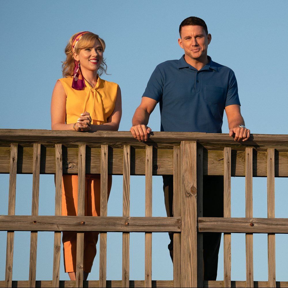 Scarlett Johansson Gushes Over Working With Channing Tatum in New Film